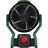 Bosch 0 603 9E1 000 Negro, Verde, Rojo, Ventilador verde/Negro, Ventilador con aspas para el hogar, Negro, Verde, Rojo, Techo, Piso, Pared, Plástico, 1500 RPM, 22,5 cm
