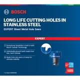 Bosch 2 608 900 500 sierra de corona Taladro 1 pieza(s) Sencillo, Taladro, Acero inoxidable, Acero, Negro, Azul, 5 mm, 5,1 cm