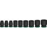 Bosch Juego de dados de impacto PRO 1/2", 9 piezas, Llave de tubo negro