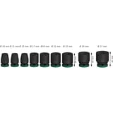 Bosch Juego de dados de impacto PRO 1/2", 9 piezas, Llave de tubo negro
