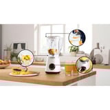 Bosch Serie 4 MMB6141W licuadora 1,5 L Batidora de vaso 1200 W Blanco, Batidora depie blanco, Batidora de vaso, 1,5 L, Función de impulso, Picahielos, 1 m, 1200 W