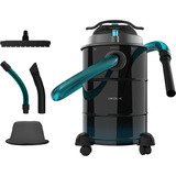 Cecotec Conga Ash 6000 EasyGo Home XL, Aspiradora de ceniza negro