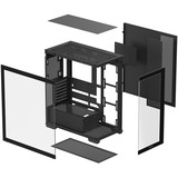 DeepCool R-CG580-BKNDA0-G-1, Cajas de torre negro