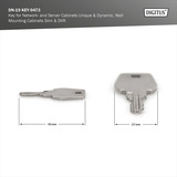 Digitus DN-19 KEY-9473, Llave 