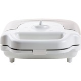 Domo Gofre Sabroso XL, Gofrera blanco/Acero fino