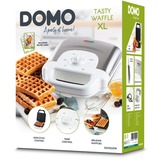 Domo Gofre Sabroso XL, Gofrera blanco/Acero fino