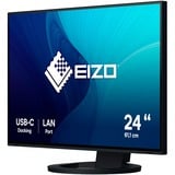 EIZO FlexScan EV2495-BK pantalla para PC 61,2 cm (24.1") 1920 x 1200 Pixeles WUXGA LED Negro, Monitor LED negro, 61,2 cm (24.1"), 1920 x 1200 Pixeles, WUXGA, LED, 5 ms, Negro