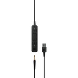 EPOS ADAPT 165T USB II, Auriculares con micrófono negro