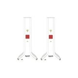 FRITZ! Mesh Set 4200, Repetidor blanco/Rojo, Mesh Set 4200, Rojo, Blanco, 2x2/4x4, Repetidor de red, Poder, WLAN, Doble banda (2,4 GHz / 5 GHz), Wi-Fi 6E (802.11ax)