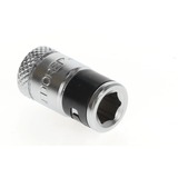 GEDORE Adaptador de punta 1/4" cuadrado > 1/4" hexagonal cromado