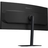 GIGABYTE G34WQC2 Monitor Gaming Curvo 34” WQHD - 3440 x 1440, 1500R, 200Hz, 1ms, 450 cd/m², AMD FreeSync Premium, DisplayHDR 400, HDMI 2.0, Displayport 1.4, Monitor de gaming negro/Gris, 1500R, 200Hz, 1ms, 450 cd/m², AMD FreeSync Premium, DisplayHDR 400, HDMI 2.0, Displayport 1.4, 86,4 cm (34"), 3440 x 1440 Pixeles, UltraWide Quad HD, LED, 1 ms, Negro