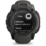 Garmin Instinct 2X Solar, SmartWatch gris oscuro