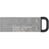 Kingston DataTraveler Unidad Flash USB Kyson de 512 GB, Lápiz USB plateado, 512 GB, USB tipo A, 3.2 Gen 1 (3.1 Gen 1), 200 MB/s, Sin tapa, Plata