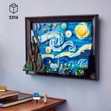 LEGO Ideas Vincent van Gogh: La Noche Estrellada, Juegos de construcción Juego de construcción, 18 año(s), Plástico, 2316 pieza(s), 2,99 kg