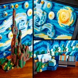 LEGO Ideas Vincent van Gogh: La Noche Estrellada, Juegos de construcción Juego de construcción, 18 año(s), Plástico, 2316 pieza(s), 2,99 kg