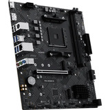 MSI PRO B550M-B, Placa base negro