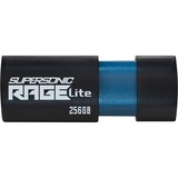 Patriot Supersonic Rage Lite 256 GB, Lápiz USB negro/Azul