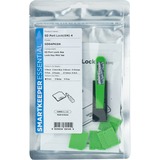 SMARTKEEPER ESSENTIAL Micro SD Port Lock (MSD04) + Lock Key Mini (U04), Cerradura insertable 