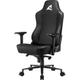 Sharkoon SKILLER SGS40 Asiento acolchado Respaldo acolchado, Asientos de juego negro, Asiento acolchado, Respaldo acolchado, Negro, Negro, Espuma, Poliuretano, Espuma, Poliuretano (PU)