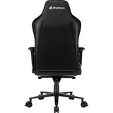 Sharkoon SKILLER SGS40 Asiento acolchado Respaldo acolchado, Asientos de juego negro, Asiento acolchado, Respaldo acolchado, Negro, Negro, Espuma, Poliuretano, Espuma, Poliuretano (PU)