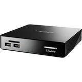 Shuttle XPC nano NS02EV2 RK3368 Nettop Rockchip 2 GB DDR3L-SDRAM 16 GB eMMC Android 8.1 Mini PC Negro, Barebone negro, Rockchip, RK3368, 2 GB, DDR3L-SDRAM, 16 GB, Android 8.1