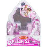 Spin Master MELISSA & DOUG - Juego de Salón de Belleza: Tocador de Madera con Espejo + 18 Accesorios de Belleza de Juguetes en Madera - 6074867 - Juguetes Niña 3 Años + - Regalo Niña 3 Años +, Juego de rol MELISSA & DOUG - Juego de Salón de Belleza: Tocador de Madera con Espejo + 18 Accesorios de Belleza de Juguetes en Madera - 6074867 - Juguetes Niña 3 Años + - Regalo Niña 3 Años +