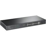 TP-Link TL-SG1218MP switch No administrado Gigabit Ethernet (10/100/1000) Energía sobre Ethernet (PoE) 1U Negro, Interruptor/Conmutador No administrado, Gigabit Ethernet (10/100/1000), Bidireccional completo (Full duplex), Energía sobre Ethernet (PoE), Montaje en rack, 1U