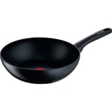 Tefal Sartén wok Black Stone, Ø 28cm, Pan negro