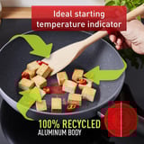 Tefal Sartén wok Black Stone, Ø 28cm, Pan negro