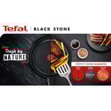Tefal Sartén wok Black Stone, Ø 28cm, Pan negro