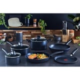 Tefal Sartén wok Black Stone, Ø 28cm, Pan negro