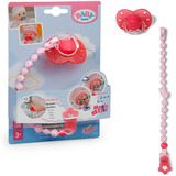 ZAPF Creation BABY born Dummy with Clip 2 assorted, Accesorios para muñecas BABY born Dummy with Clip 2 assorted, Chupete con cadena de sujeción para muñecas, 3 año(s)
