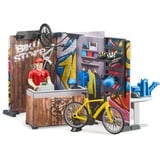 bruder bworld Tienda y Taller de Bicicletas, Muñecos 