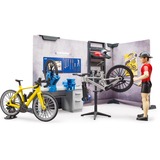 bruder bworld Tienda y Taller de Bicicletas, Muñecos 