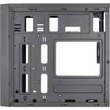 Aerocool CS108BKV1 Caja PC Compacta Micro ATX Aluminio Pulido Ventilador 80cm Negro, Cajas de torre negro, Mini Tower, PC, Negro, micro ATX, Mini-ITX, ABS, SPCC, 15,1 cm