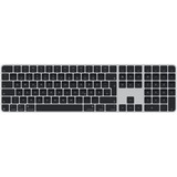 Apple Magic Keyboard con Touch ID y teclado numérico plateado/Negro