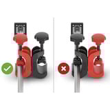 BESSEY Juego de conectores transversales STE-CC-SET, Soporte negro/Rojo