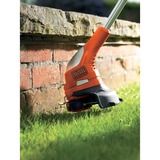 BLACK+DECKER GLC1823L20-QW desbrozadora/bordeadora Batería Negro, Naranja, Plata, Cortabordes naranja/Negro, 1,5 mm, 10 m, 7400 RPM, Negro, Naranja, Plata, Batería, 18 V