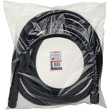 Bosch 1 610 793 002 accesorio y suministro de vacío, Manguera negro, GAS 11-21, GAS 12-30 F, GAS 12-50 RF, GAS 12-50 RFH, GAS 14-20 RFB, GAS 15, GAS 25, GAS 50, GAS 50..., 19 mm, 19 mm, 5000 mm