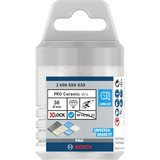 Bosch X-LOCK Cortador de ranuras en T, Taladro Cortador de ranuras en T, Diamond, Cerámico, 3 cm, 3,5 cm
