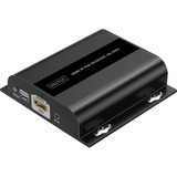 Digitus Receptor HDMI IP PoE, Alargador de HDMI negro
