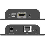 Digitus Receptor HDMI IP PoE, Alargador de HDMI negro