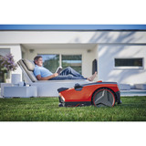 EINHELL 3413991 FREELEXO CAM 500, Robot cortacésped rojo/Negro