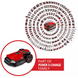 EINHELL FREELEXO 500, Robot cortacésped rojo/Negro