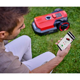 EINHELL Power X-Change Robot cortacésped FREELEXO 500, 18Volt rojo/Negro