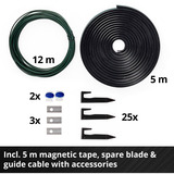 EINHELL Power X-Change Robot cortacésped FREELEXO CAM 500 rojo/Negro