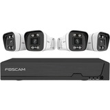 Foscam  FNA 108 E B4 2T wh, Conjunto negro/blanco