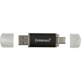 Intenso 3539480 unidad flash USB 32 GB USB Type-A / USB Type-C 3.2 Gen 1 (3.1 Gen 1) Antracita, Lápiz USB antracita/Transparente, 32 GB, USB Type-A / USB Type-C, 3.2 Gen 1 (3.1 Gen 1), 70 MB/s, Tapa, Antracita