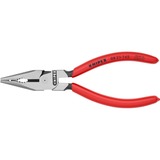 KNIPEX 0821145 Alicates de punta fina alicate, Alicates combi rojo, Alicates de punta fina, Metal, De plástico, Rojo, 14,5 cm, 116 g