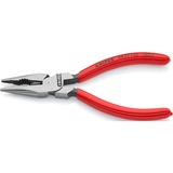 KNIPEX 0821145 Alicates de punta fina alicate, Alicates combi rojo, Alicates de punta fina, Metal, De plástico, Rojo, 14,5 cm, 116 g